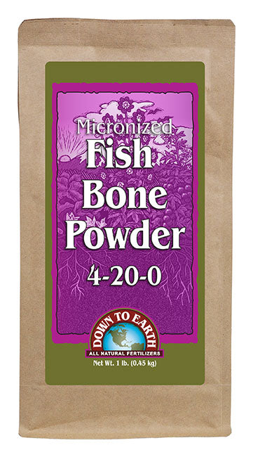 Down To Earth - Fish Bone Powder, 4-20-0