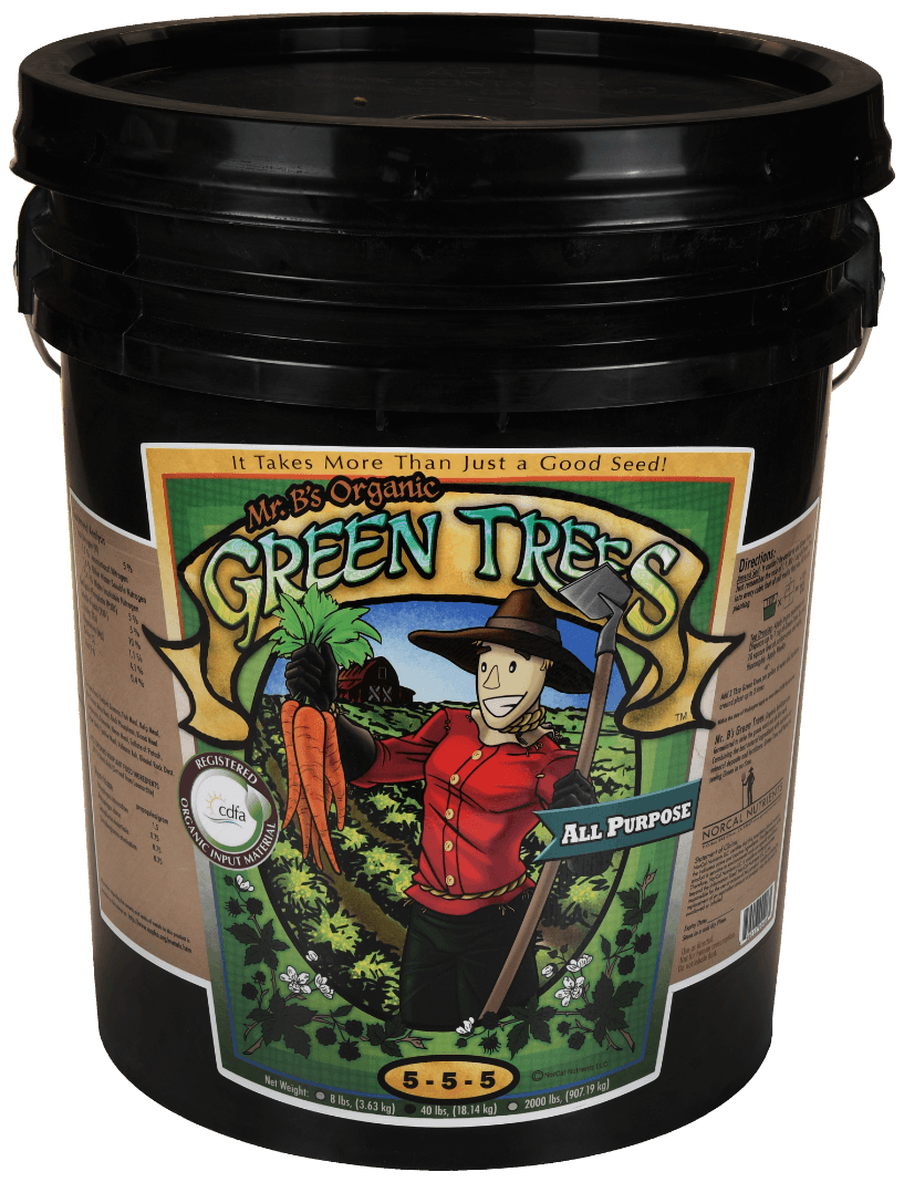 Mr. B’s Green Trees - CDFA & Organic Fertilizers