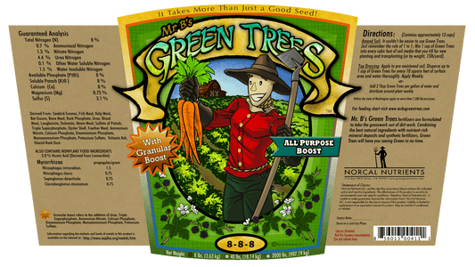 Mr. B's Green Trees - "Boost" Hybrid Fertilizers