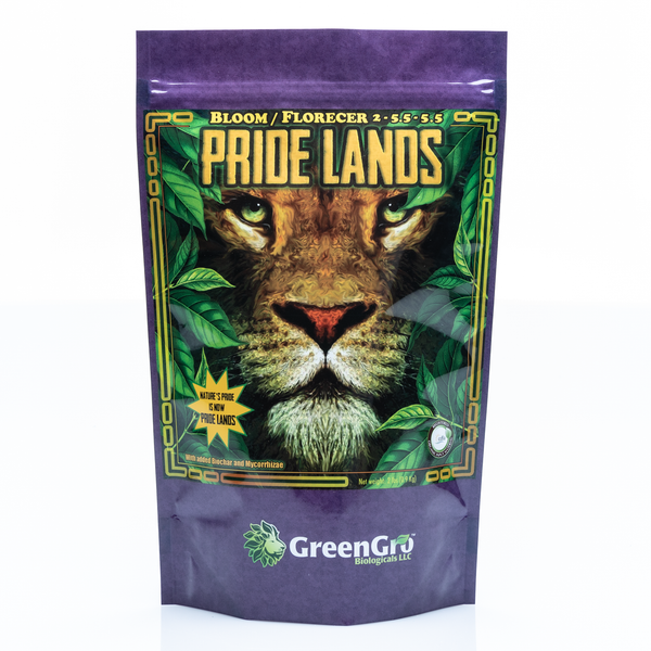 GreenGro Pride Lands - Premium Organic Bloom Fertilizer - 10lb
