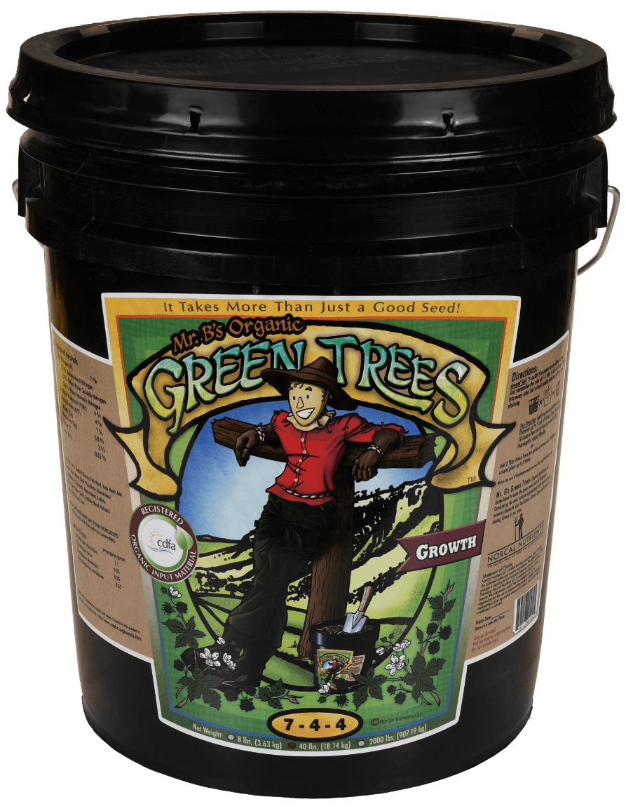 Mr. B’s Green Trees - CDFA & Organic Fertilizers