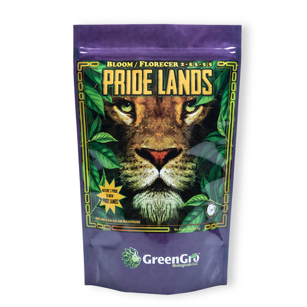 GreenGro Pride Lands - Premium Organic Bloom Fertilizer - 10lb